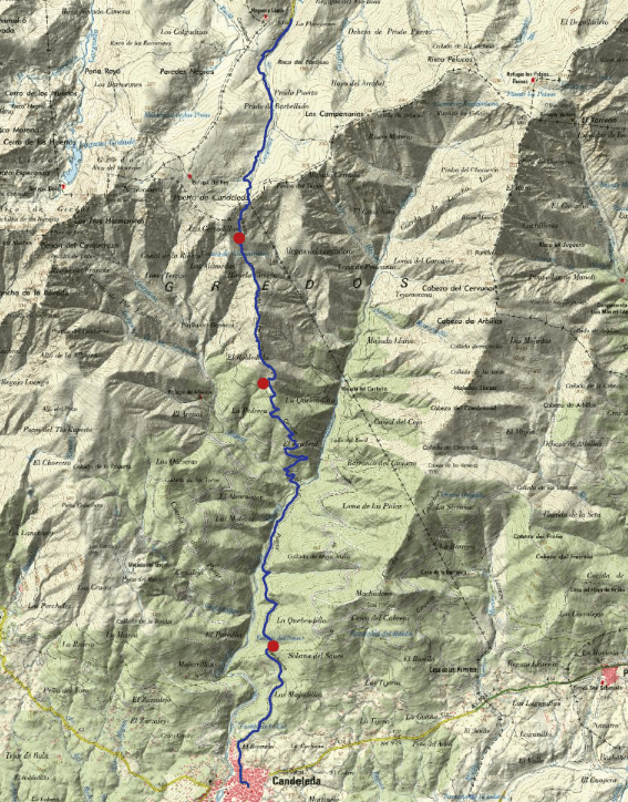 12mapa topografico puerto de Candeleda Plataforma